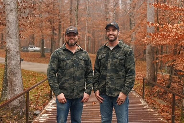 Tyler Smith and Harrison Yonts, co-owners of CountryLand Roofing in Dickson TN
