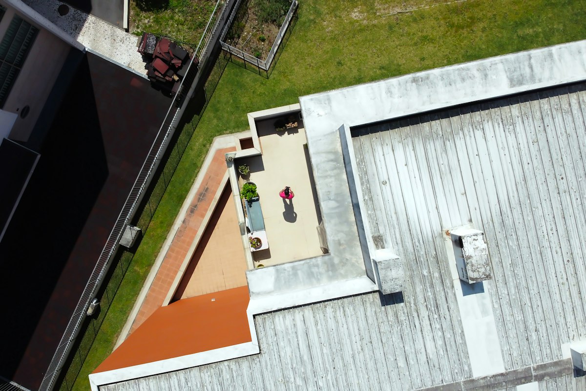 Flat roof on a commercial building, Dickson, TN